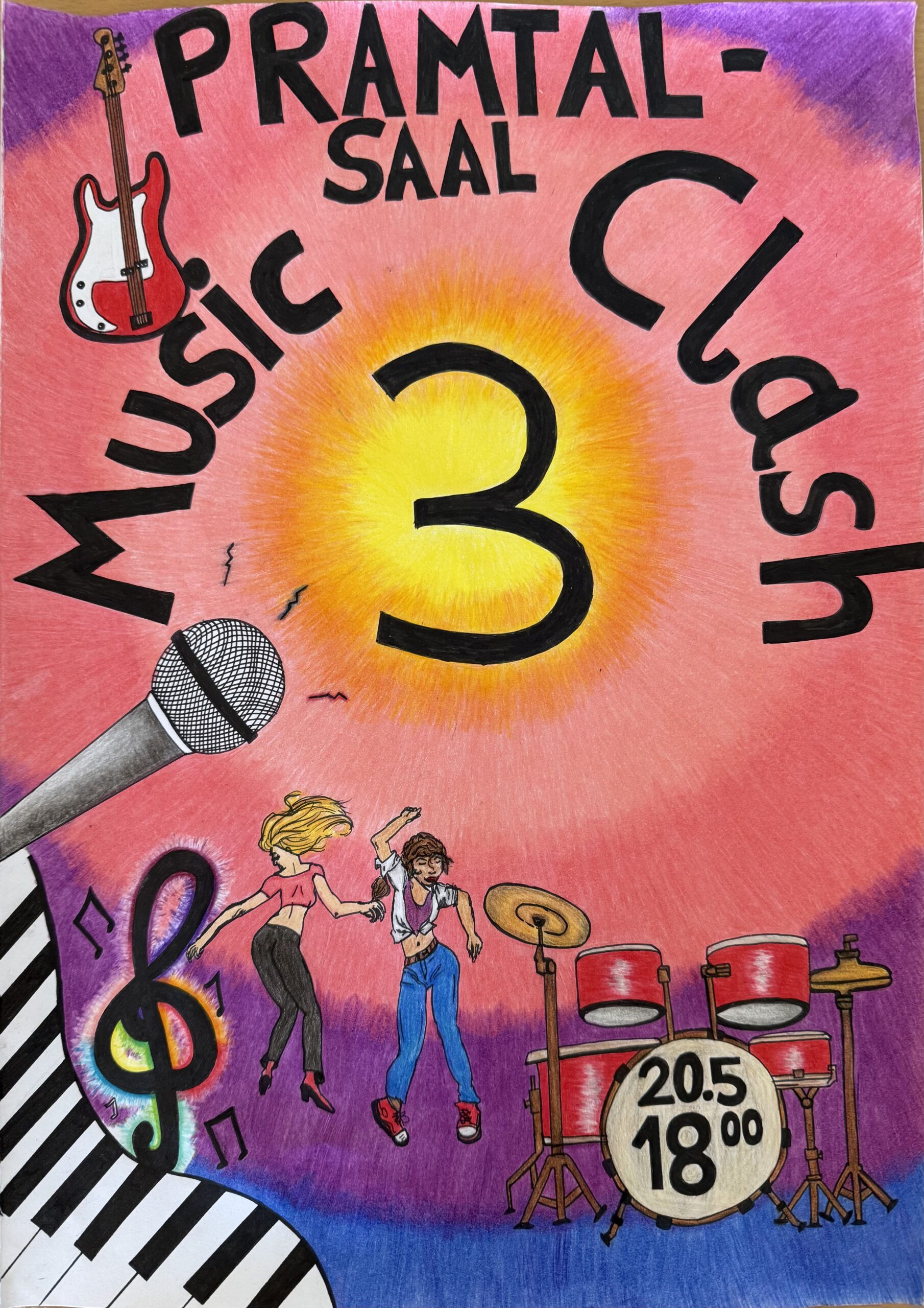 Vorhang auf für den 3. Music Clash!